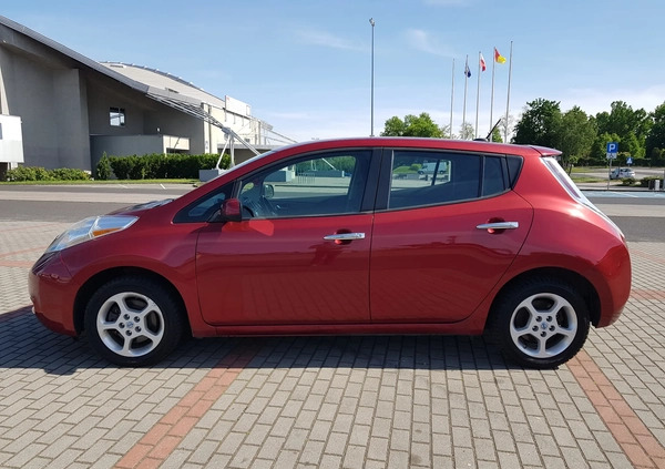 Nissan Leaf cena 38900 przebieg: 134408, rok produkcji 2015 z Włocławek małe 191